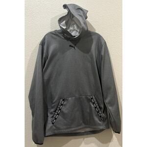 Puma Men’s Gray Hoodie Size Medium In Excellent Shape